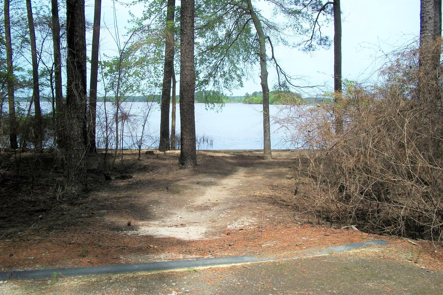 Site 34 Trail to lake