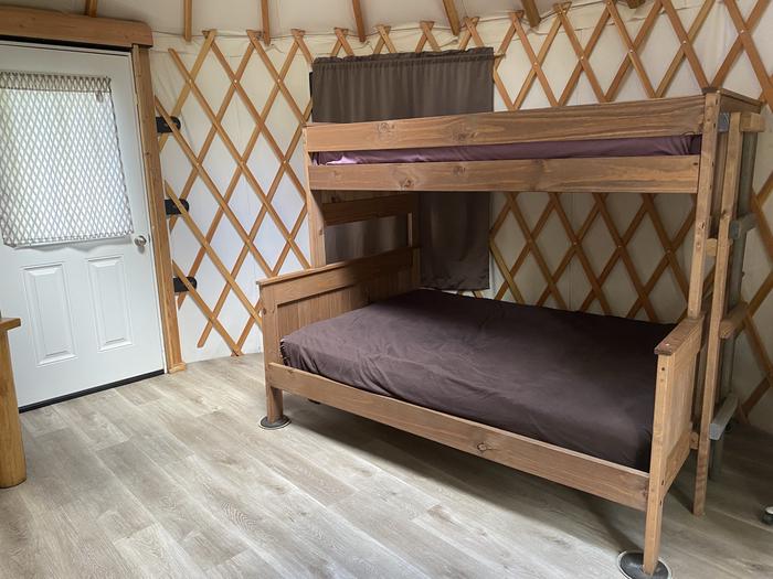 A photo of Site Yurt 57 of Loop WALK-IN at COHO CAMPGROUND with No Amenities Shown