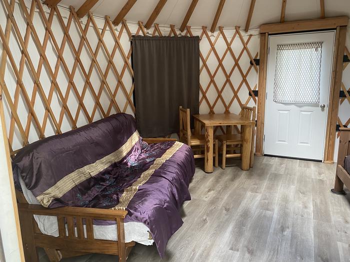 A photo of Site Yurt 50 of Loop WALK-IN at COHO CAMPGROUND with No Amenities Shown