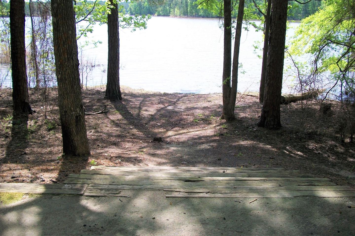 Site 11 Trail to lake
