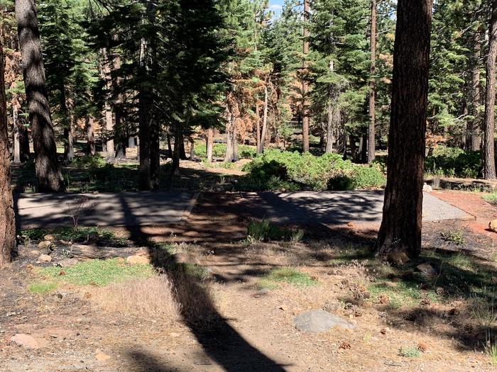A photo of Site 10 of Loop Loop A at Lookout Campground with Shade, Tent Pad