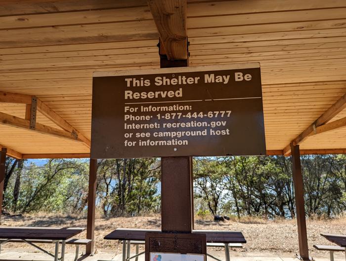This shelter may be reserved, contact recreation.gov for more infromationThis shelter may be reserved