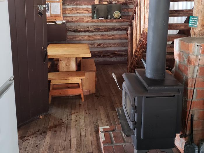 FERNOW CABIN woodstoveFernow Cabin woodstove