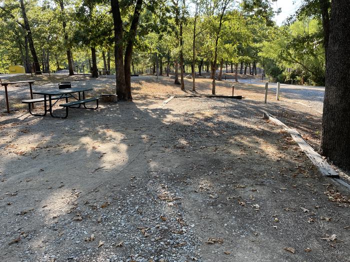 A photo of Site A11 of Loop A at PLATTER FLATS with Picnic Table, Electricity Hookup, Fire Pit, Shade, Water Hookup