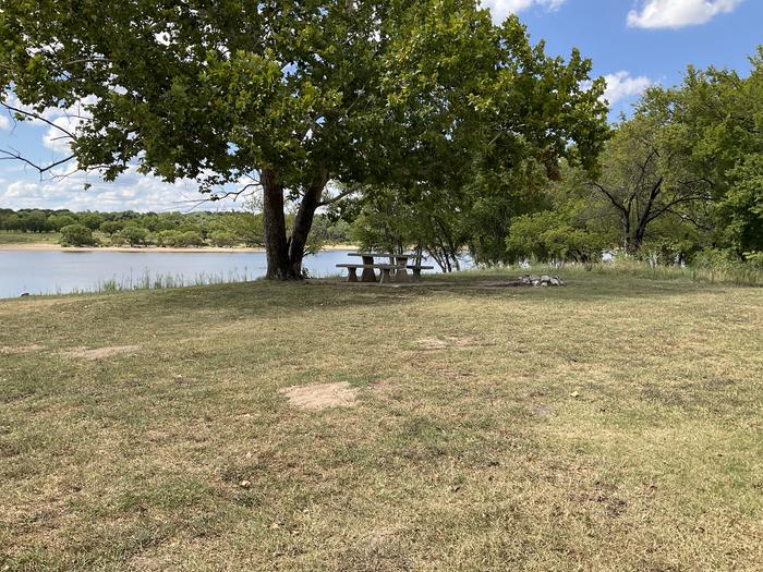 A photo of Site 95 of Loop Sailboat at Walnut Creek  with Picnic Table, Fire Pit, Shade