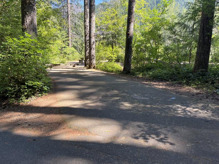 A photo of Site 11 of Loop West at HOOVER CAMPGROUND with Picnic Table