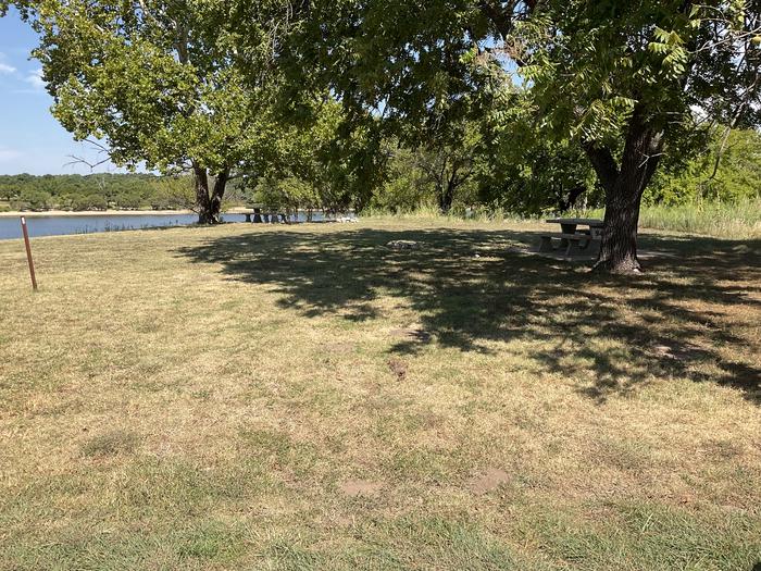 A photo of Site 94 of Loop Sailboat at Walnut Creek  with Picnic Table, Fire Pit, Shade