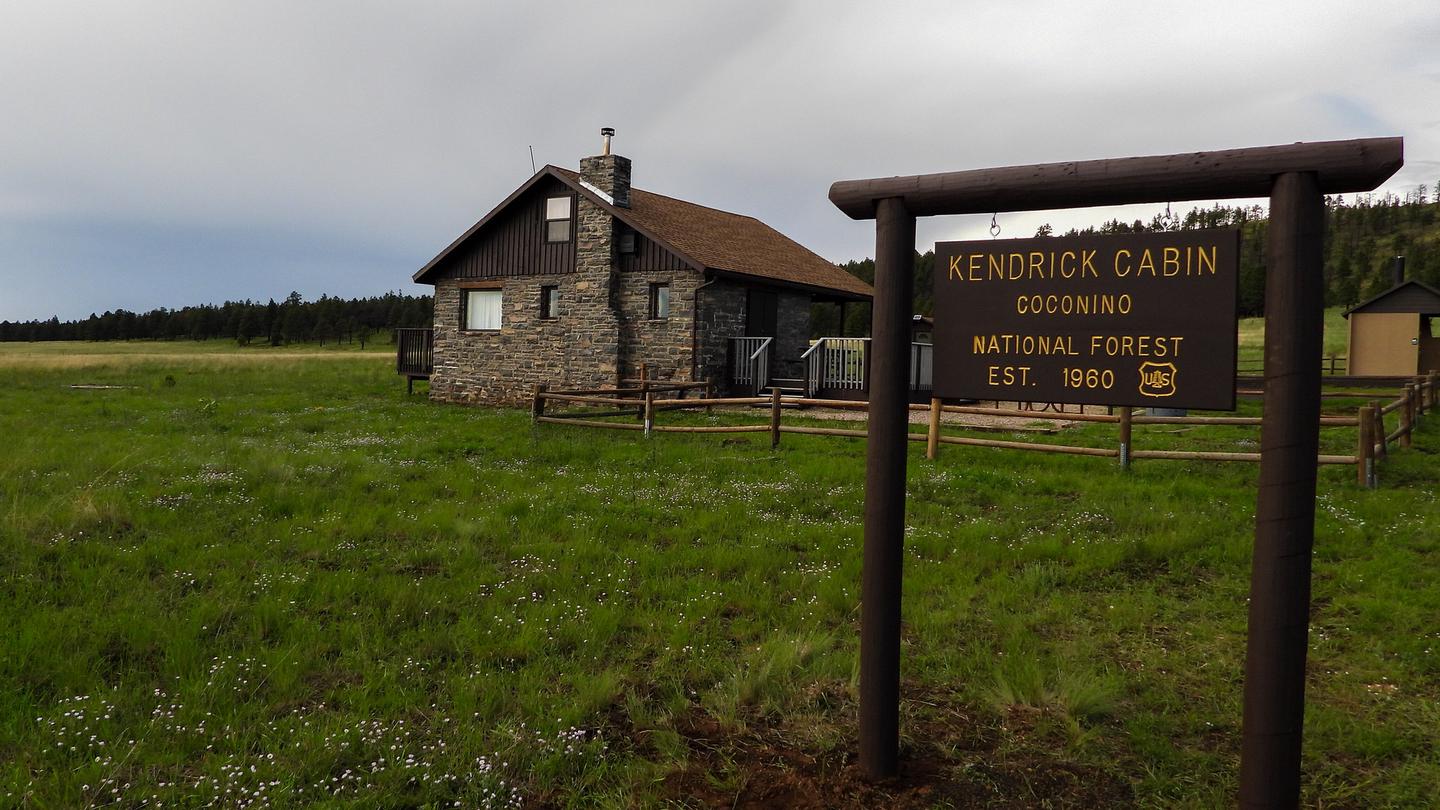 Kendrick Cabin in August during summer monsoon