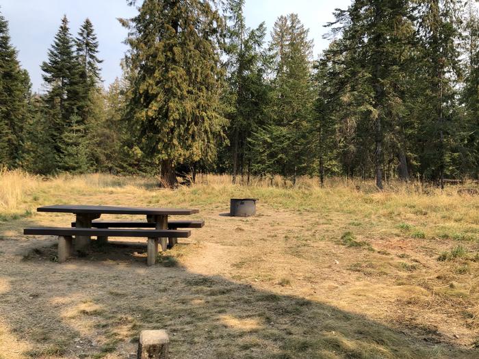 A photo of Site 037 of Loop STON at SAM OWEN with Picnic Table, Fire Pit