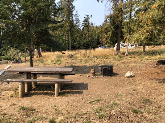 A photo of Site 034 of Loop STON at SAM OWEN with Picnic Table, Fire Pit