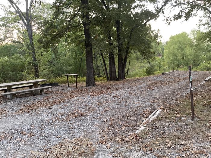A photo of Site A39 of Loop A at PLATTER FLATS with Picnic Table, Electricity Hookup, Fire Pit, Shade, Water Hookup