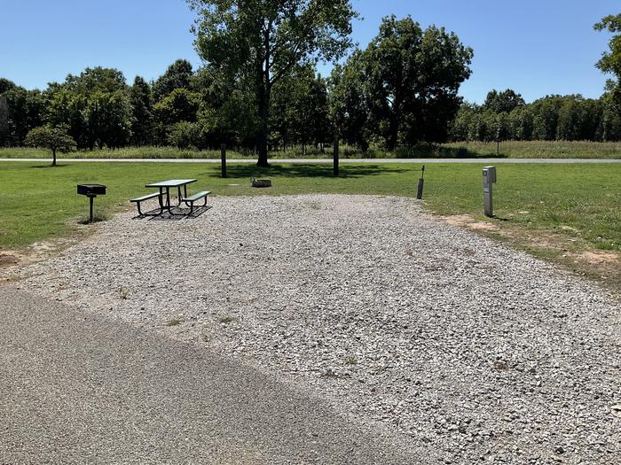 A photo of Site 10 of Loop Hitching Post at Walnut Creek  with Picnic Table, Electricity Hookup, Fire Pit, Water Hookup