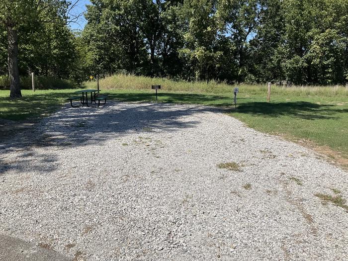 A photo of Site 16 of Loop Hitching Post at Walnut Creek  with Picnic Table, Electricity Hookup, Fire Pit, Shade, Water Hookup