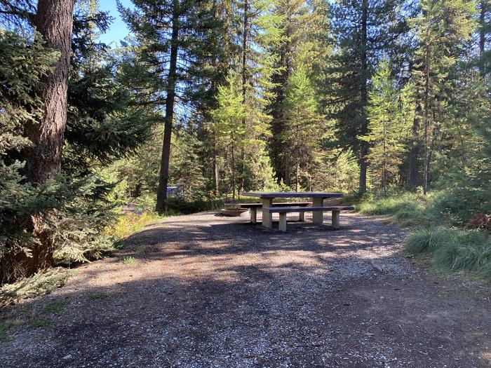 A photo of Site 26 of Loop EMERY BAY CAMPGROUND at EMERY BAY CAMPGROUND with Picnic Table, Fire Pit