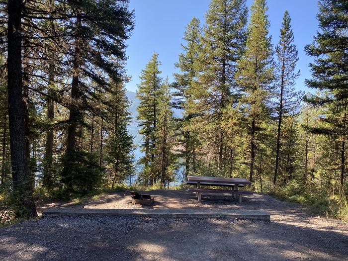 A photo of Site 2 of Loop EMERY BAY CAMPGROUND at EMERY BAY CAMPGROUND with Picnic Table, Fire Pit