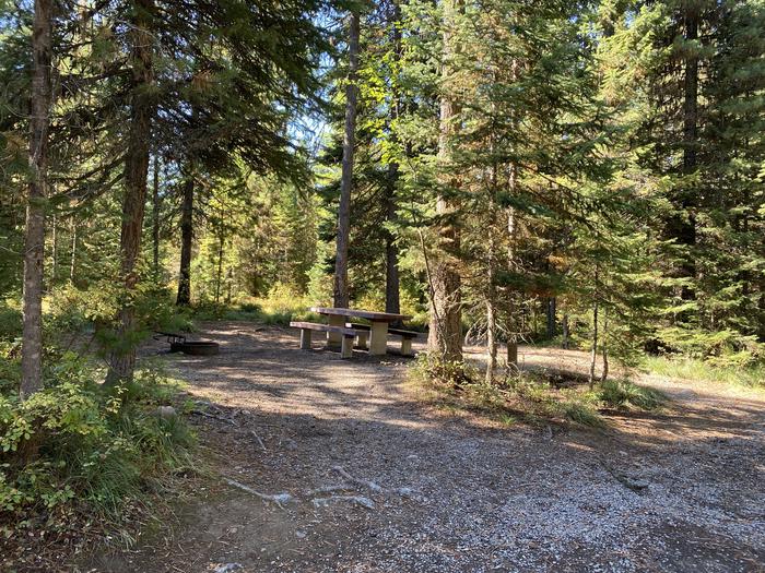 A photo of Site 9 of Loop EMERY BAY CAMPGROUND at EMERY BAY CAMPGROUND with Picnic Table, Fire Pit