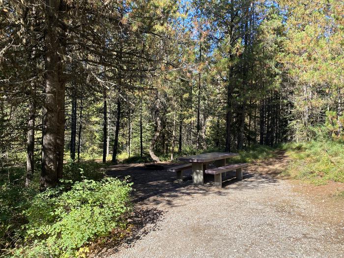 A photo of Site 24 of Loop EMERY BAY CAMPGROUND at EMERY BAY CAMPGROUND with Picnic Table, Fire Pit, Shade, Food Storage
