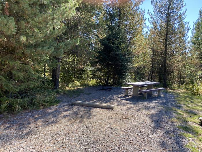 A photo of Site 14 of Loop EMERY BAY CAMPGROUND at EMERY BAY CAMPGROUND with Picnic Table, Fire Pit, Tent Pad