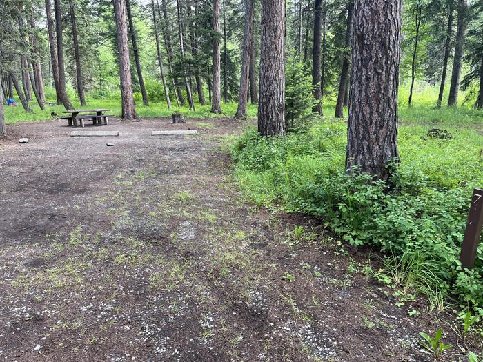 A photo of Site 007 of Loop TALLY LAKE CAMPGROUND at TALLY LAKE CAMPGROUND with Picnic Table, Fire Pit