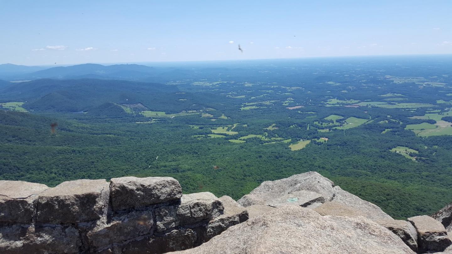 View from the Top of Sharp Top Mountain