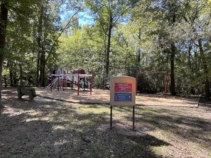 A photo of facility PRAIRIE CREEK. Eagles Roost Loop playground.