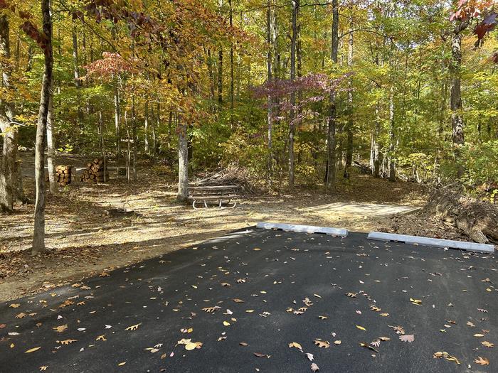 A photo of Site 42 of Loop A at Look Rock Campground with Picnic Table, Fire Pit, Tent Pad