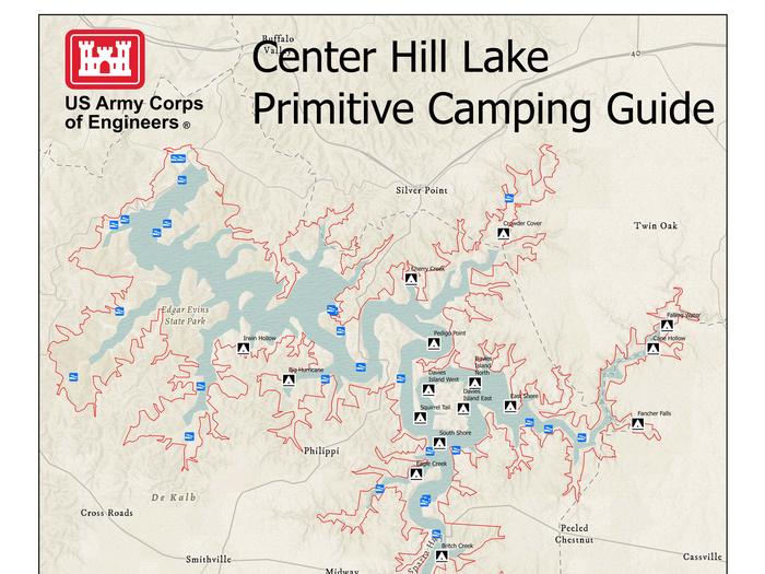 Preview photo of Center Hill Lake Primitive Camping Areas