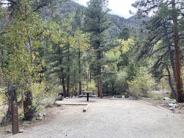 A photo of Site 009 of Loop MOUN at MOUNT PRINCETON with Picnic Table, Fire Pit, Food Storage