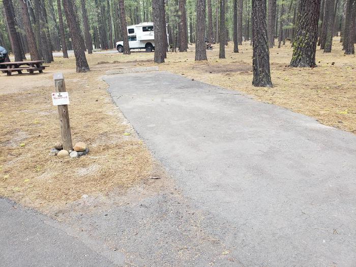 Driveway in good condition suitable for most vehicles.Lone Rock Site 2 Driveway