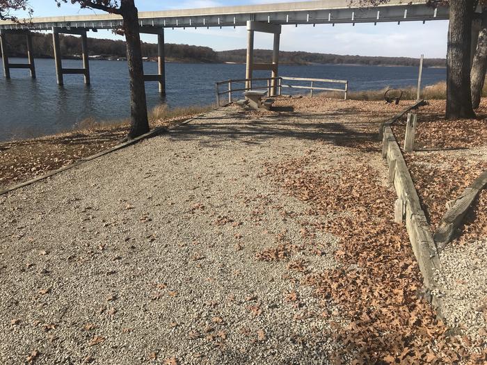 A photo of Site 009 of Loop NLAN at NEMO LANDING with Picnic Table, Fire Pit, Waterfront, Lantern Pole