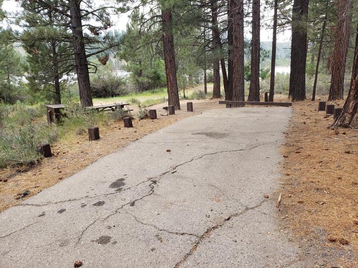 Driveway is in good condition and suitable for most vehicles.Long Point Site 33 Driveway