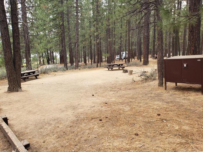 Spacious site with picnic tables, fire rings and bear boxes.Long Point Sites 35 + 36