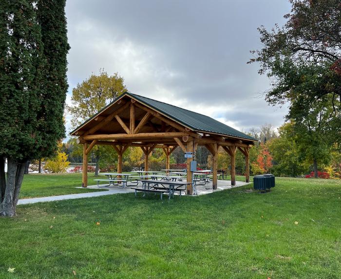 Picnic shelter8 tables included
20X30