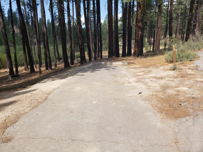 Driveway in good condition suitable for most vehicles.Boulder Creek Site 44 Driveway