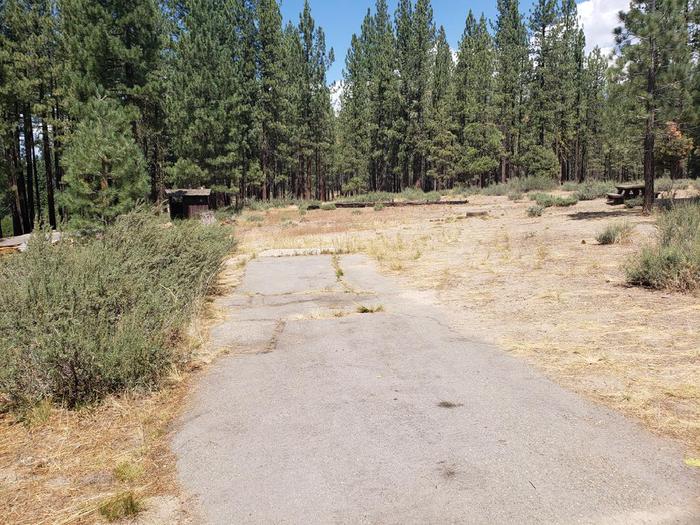 Driveway in good condition suitable for most vehicles.Boulder Creek Site 46 Driveway