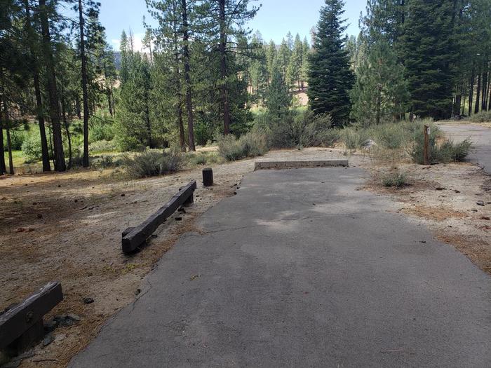 Driveway in good condition suitable for most vehicles.Boulder Creek Site 49 Driveway