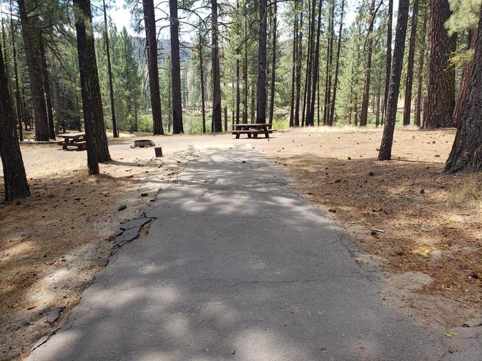 Driveway in good condition suitable for most vehicles.Boulder Creek Site 51 Driveway