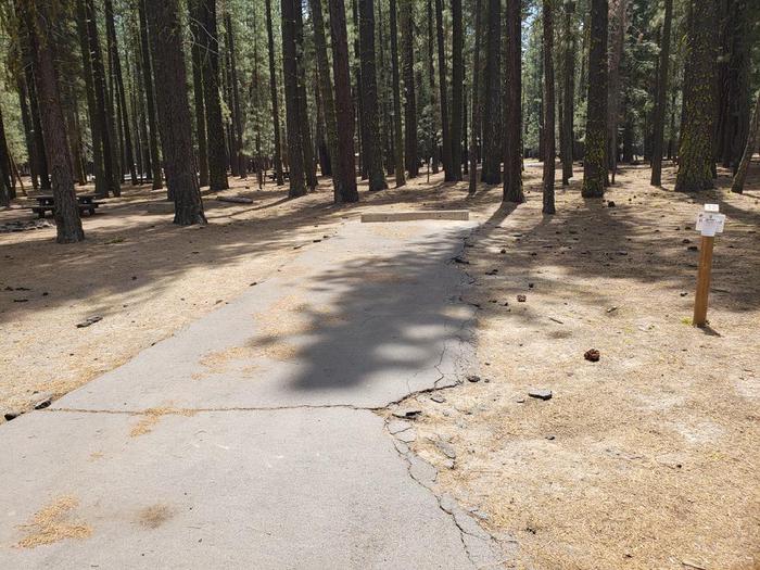 Driveway in good condition suitable for most vehicles.Boulder Creek Site 53 Driveway