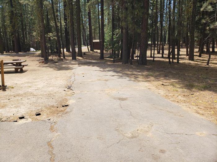 Driveway in good condition suitable for most vehicles.Boulder Creek Site 55 Driveway