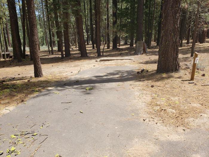 Driveway in good condition suitable for most vehicles.Boulder Creek Site 58 Driveway