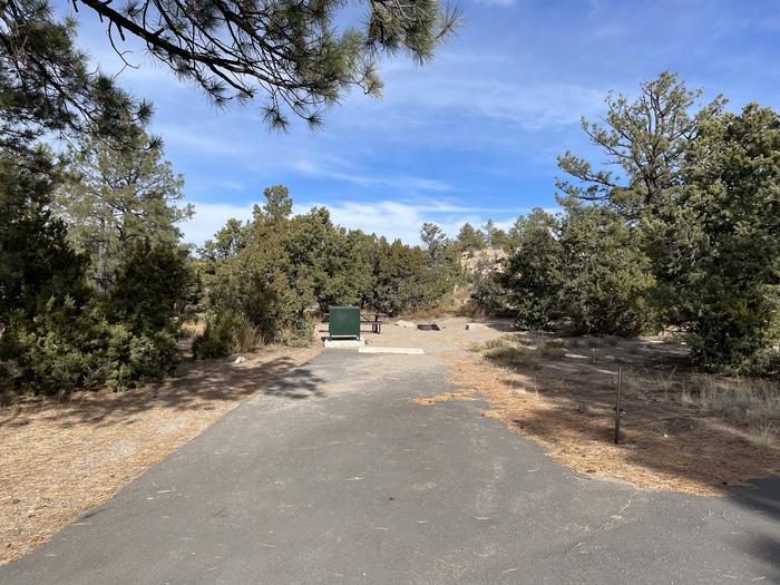 A photo of parking area at Site 10 of Loop Abert's Squirrel at JUNIPER CAMPGROUND