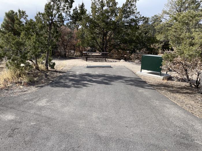 A photo of parking area at Site 32 of Loop Black Bear at JUNIPER CAMPGROUND