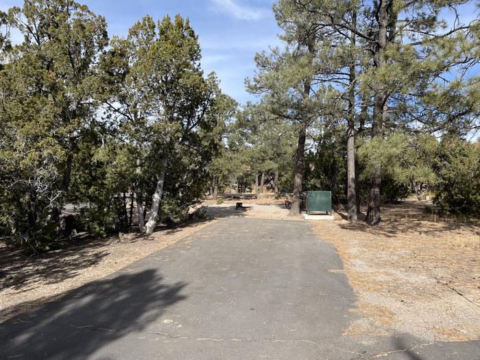 A photo of parking area at Site 11 of Loop Abert's Squirrel at JUNIPER CAMPGROUND