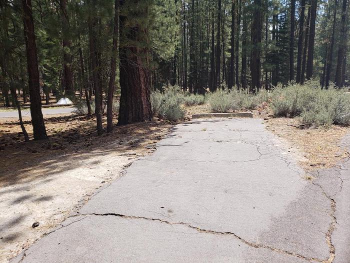 Driveway in good condition suitable for most vehicles.Boulder Creek Site 63 Driveway