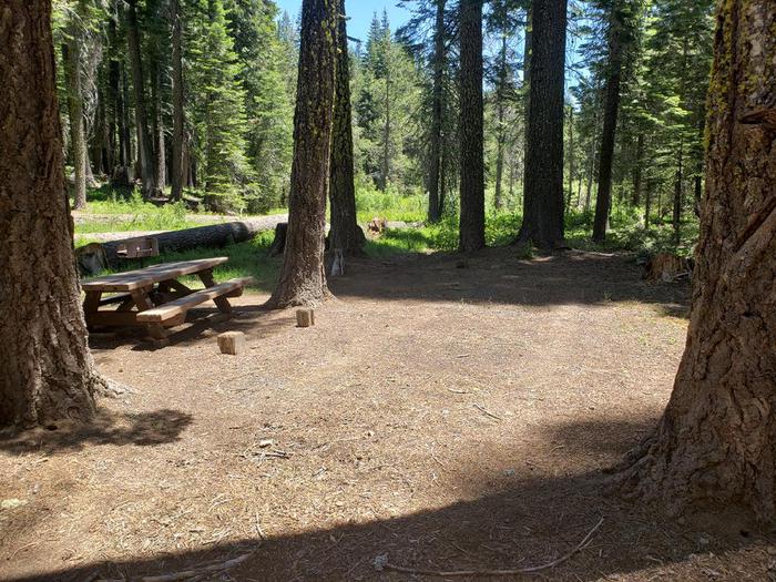 Dirt driveway is in good condition and suitable for most vehicles.Grizzly Creek Site 2