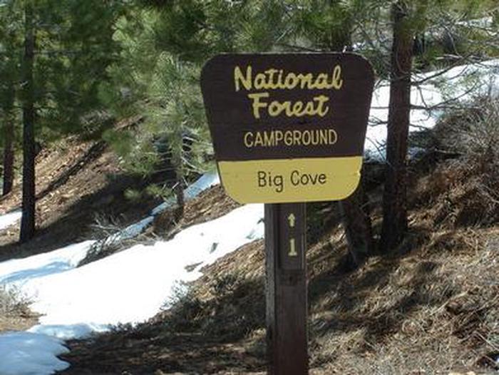 Big Cove CG Sign