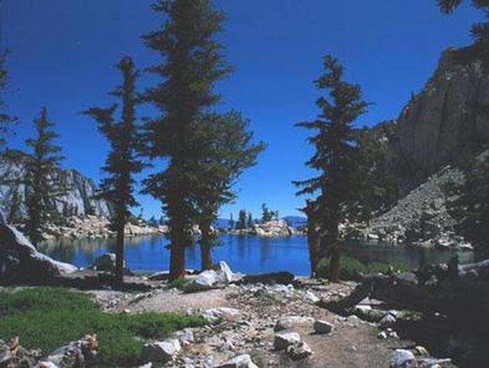 Lone Pine LakeCamping at Lone Pine Lake requires a Mt Whitney Trail overnight permit.