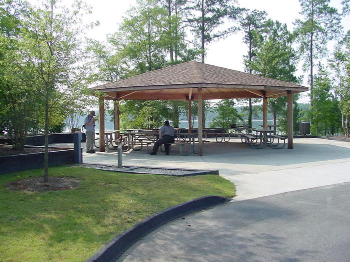 6 Picnic tables and 1 grillDeer Run Shelter