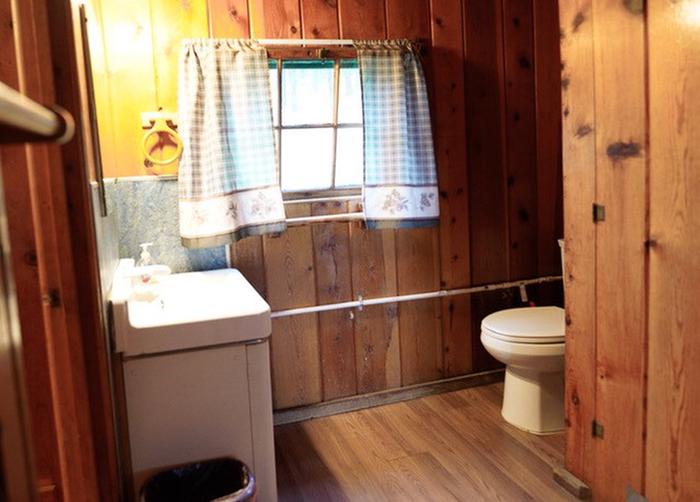 Caldwell Cabin BathroomBathroom. No shower/tub. Sink and Toilet only