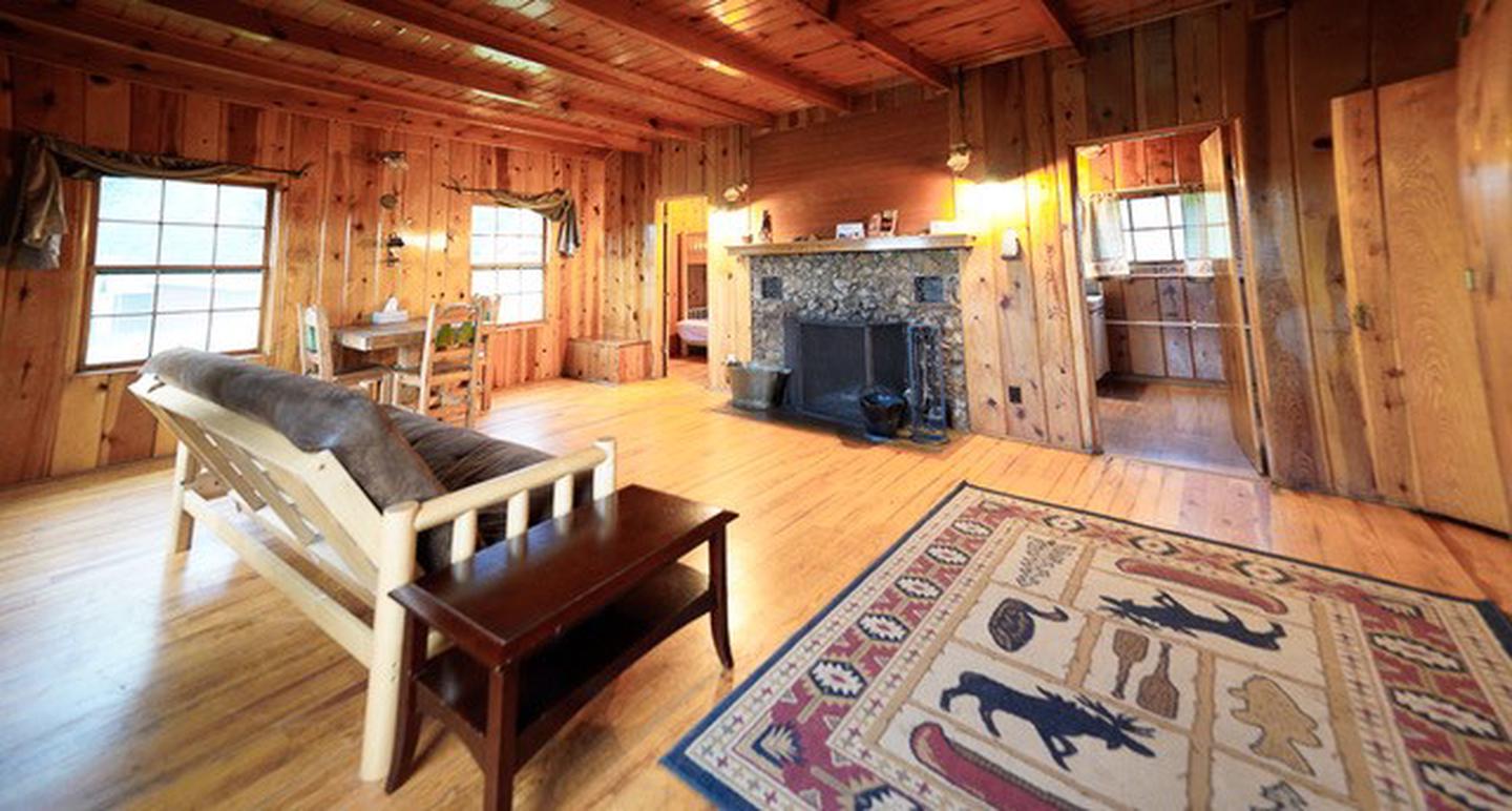 Living room at Caldwell CabinCaldwell Cabin
